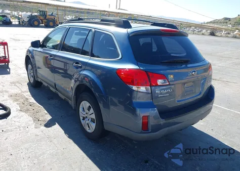 2013 Subaru Outback 2.5I from USA, damaged, VIN 4S4BRBAC9D3293531